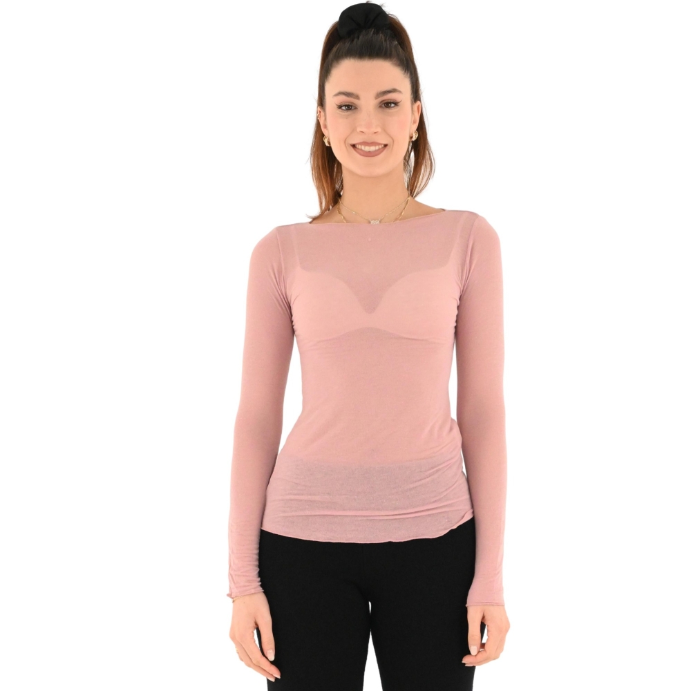 bighet t-shirt donna rosa 8696/0401