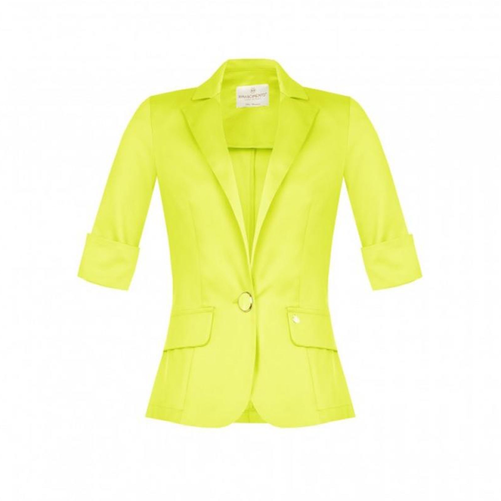 rinascimento giacca donna giallo CFC0103656003