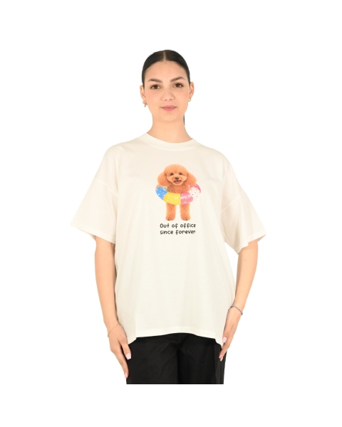 vicolo t-shirt donna naturale RAB0875