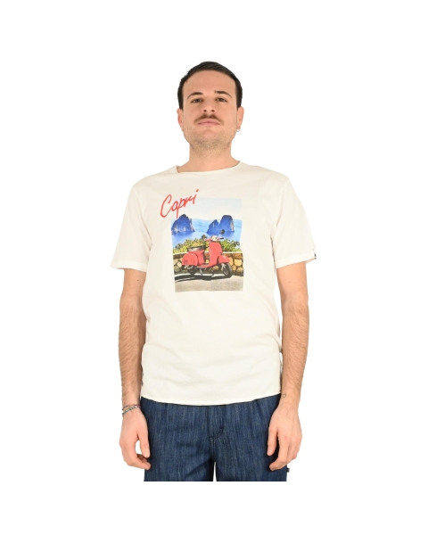 berna t-shirt uomo panna M 261157