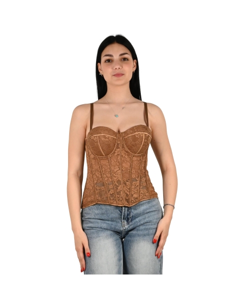 haveone top donna cioccolato RSR-Q095