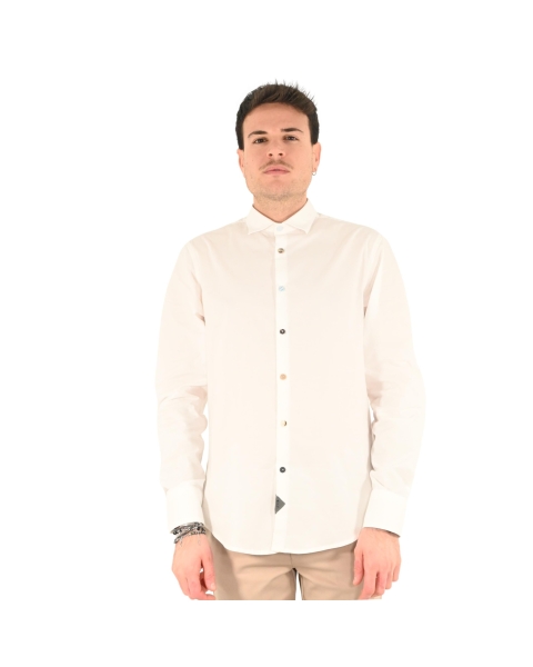 koon camicia uomo bianco NCM877BS01