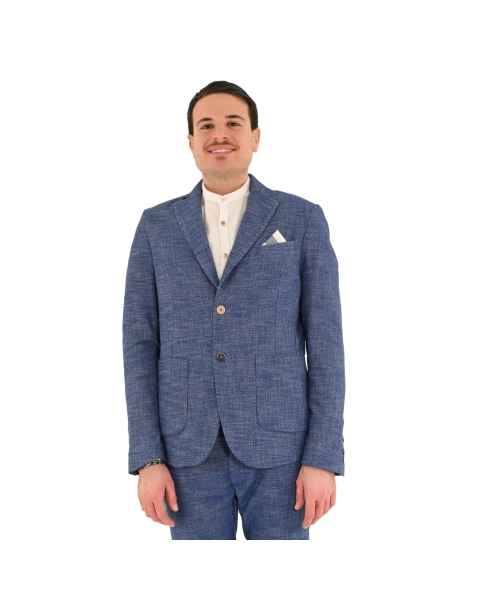 koon giacca uomo blu LGC014PF17
