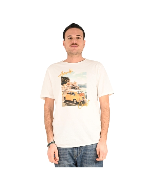 berna t-shirt uomo panna M 261092