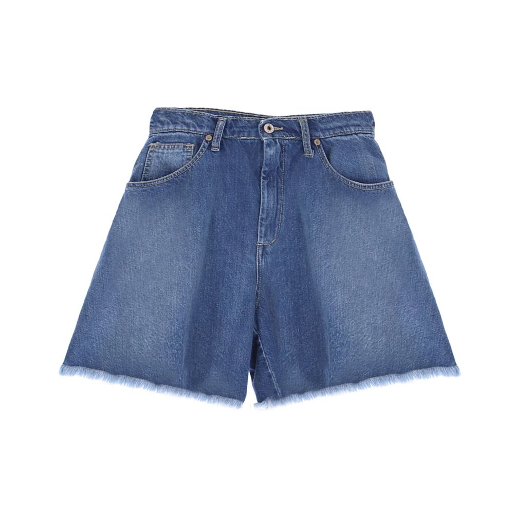 please shorts donna denim medio D0EQEH0N8P